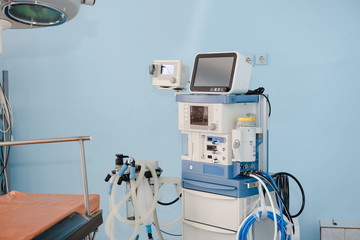 How can you avoid SARS CoV-2 contamination in an anesthetic machine?
