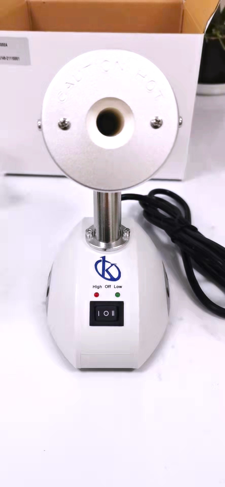 Safety measures for the use of the Bacticinerator in the laboratory