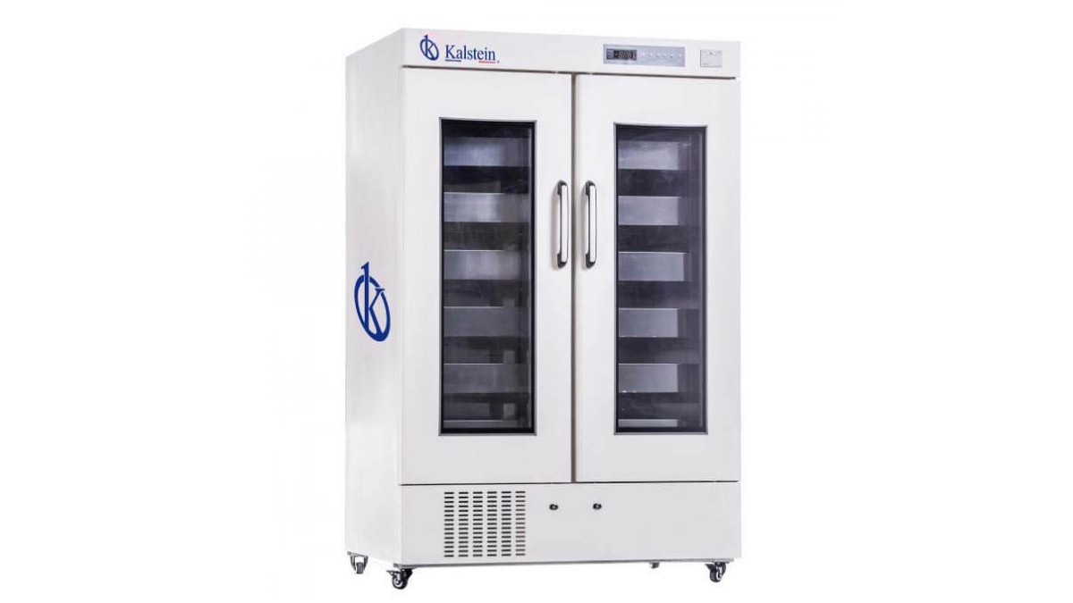 Blood Bank Freezer with 12 Stainless Steel Drawers - Model YR05292